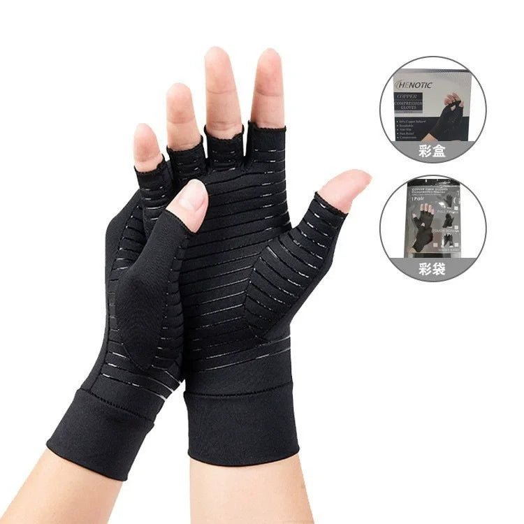 Wrist Support Compression Gloves – Pain Relief for Arthritis & Gym - Fortunato Store