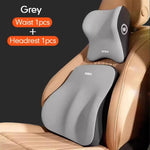 Car Headrest Lumbar Support Lumbar Cushion Memory Foam Cushion Backrest Lumbar Pillow Car Comfortable Neck Pillow Car Accsesorie - Fortunato Store