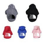 New Pet Dog Hoodies Autumn and Winter Season Large Dog Clothes Dog Face Text Pattern French Bulldog Labrador Jacket Clothing - Fortunato Store