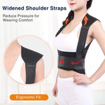 Magnetic Back Support Magnets Heating Therapy Belt Waist Brace Posture Corrector Spine Back Shoulder Lumbar Posture Correction - Fortunato Store