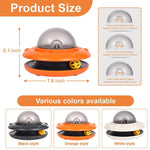 Electric Interactive Cat Food - 2-In-1 Slow Food and Track Ball Toys Promote Healthy Eating and Mental Stimulation Indoors - Fortunato Store