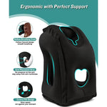 Inflatable Travel Sleeping Bag Portable Cushion Neck Pillow for Men Women Outdoor Airplane Flight Train Sleeping Easy - Fortunato Store