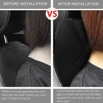 Car Headrest Neck Pillow Auto Car Neck Cushion Memory Foam Breathable Head Support Neck Rest Protector Automobiles Interior - Fortunato Store