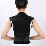 Magnetic Back Support Magnets Heating Therapy Belt Waist Brace Posture Corrector Spine Back Shoulder Lumbar Posture Correction - Fortunato Store