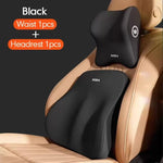 Car Headrest Lumbar Support Lumbar Cushion Memory Foam Cushion Backrest Lumbar Pillow Car Comfortable Neck Pillow Car Accsesorie - Fortunato Store