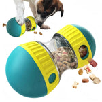 Dog Toy Tumbler Leaky Food Ball Small Medium Large Dog Cat Elliptical Track Rolling Ball Slow Feeder Interactive Pet Supplies - Fortunato Store