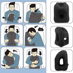 Inflatable Travel Sleeping Bag Portable Cushion Neck Pillow for Men Women Outdoor Airplane Flight Train Sleeping Easy - Fortunato Store