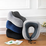 Car Pillows Memory Foam Soft Neck Supportor Travel Cushion U Shaped Neckrest Pad Cervical Interior Automobile Accessories - Fortunato Store