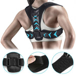 Posture Corrector Adjustable Back Brace Shoulder Support Clavicle Belt Men Women - Fortunato Store