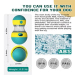 Dog Toy Tumbler Leaky Food Ball Small Medium Large Dog Cat Elliptical Track Rolling Ball Slow Feeder Interactive Pet Supplies - Fortunato Store