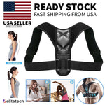 Posture Corrector Adjustable Back Brace Shoulder Support Clavicle Belt Men Women - Fortunato Store