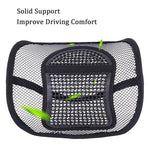 1Pc Mesh Lumbar Back Support Cushion Seat Posture Corrector Car Office Chair Home Supplies - Fortunato Store