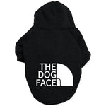 New Pet Dog Hoodies Autumn and Winter Season Large Dog Clothes Dog Face Text Pattern French Bulldog Labrador Jacket Clothing - Fortunato Store