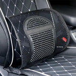 1Pc Mesh Lumbar Back Support Cushion Seat Posture Corrector Car Office Chair Home Supplies - Fortunato Store