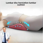 Special Lumbar Support Cushion Sleep Lumbar Pillow Ergonomic Soft Comfortable Memory Cotton Bed Lumbar Protrusion Back Support - Fortunato Store