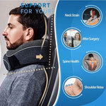 Memory Foam Neck Pillow Cervical Vertebra Travel Portable Noon Break Aircraft U Type of Pillow Sleep Camping Pillow Carry Bag - Fortunato Store