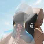 Car Headrest Lumbar Support Lumbar Cushion Memory Foam Cushion Backrest Lumbar Pillow Car Comfortable Neck Pillow Car Accsesorie - Fortunato Store