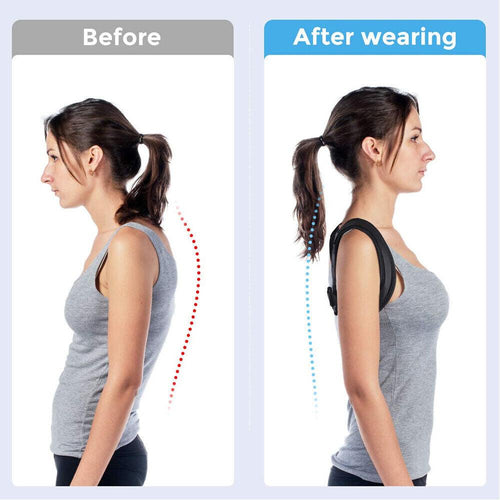 Posture Corrector Back Brace – Adjustable Clavicle & Shoulder Support for Men & Women