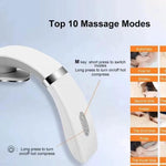 Cervical Spine Massager Intelligent Charging Cervical Spine Instrument Gift Girlfriend Massage Shoulder and Neck Massager - Fortunato Store
